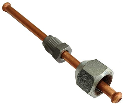 AERZETIX - C42622 - Bremsleitung - Schlauch - aus Kupfer - 10cm Ø4.76mm - mit Anschlüssen - F12x1/M10x1