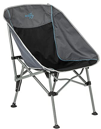 Bo-Camp Unisex Deluxe Klappstuhl, Anthrazit, Einheitsgröße