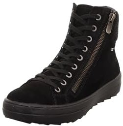 Legero Damen Mira Warm Gefütterte Gore-tex Stiefelette, Schwarz 0000, 43 EU