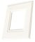 Single Double Light Switch Socket Finger Plates Surround Wall Protector Hygienic Cover (Single, White)