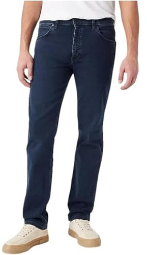 Wrangler Homme Greensboro Jeans, Iron Blue, 32W / 32L EU