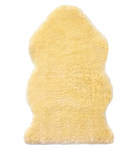 SofSheep Medizinisches Schaffell-Bettunterlage, echtes Bio-Schaffell-Matratzenauflage, Krankenhaus-Bett-Matratzenwärmer, Bettwundenprävention – Einzelbett (91,4 x 61 cm)