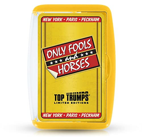 Top Trumps Only Fools and Horses Limited Editions Card Game, play with Rodney, Del Boy and Uncle Albert and revisit the top 30 moments, educational gift and toy for teens and adults Aged 16 plus