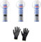 Iloda 3xOriginal Liqui Moly 250ml Klimaanlagenreiniger Cleaner 4087 Schutzhandschuhe