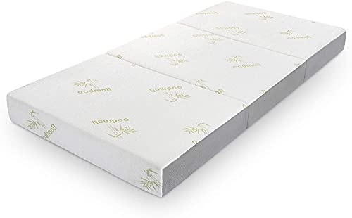 Inofia Twin Foldable Mattress, 6 Inch Trifold Memory Foam Mattress