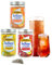 PZ 3 BARATTOLI INFUSO Tè FREDDO 3 GUSTI, 10 FILTRI PER BARATTOLO (TOT 30) IMMERGI 1 FILTRO IN 500 ML DI ACQUA FREDDA Tè FREDDO, AROMATIZZATO