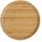 pandoo Assiettes en bambou 25 cm, réutilisables, rondes, légères, toutes saisons, assiette à dîner