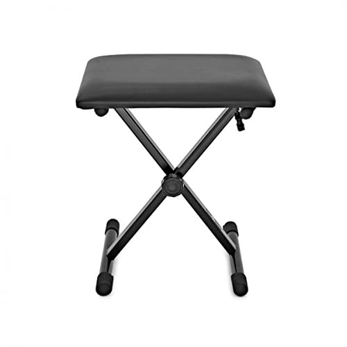 Gear4Music Verstellbare Klavierbank Hocker 110 KG Max Gewicht