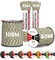 Brotree Paracord 550 4mm 15M 100% Nylon Seil Schnur Typ III mit 7 Stränge für Survival, Outdoor, Armbänder, Hundeleine - Bruchlast 250kg (Army Combat Uniform)