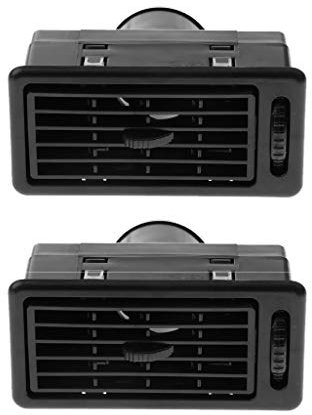 Axaooqeld 2 unidades de rejilla de ventilación para autocaravana, aire acondicionado, salida de aire para RV Yacht