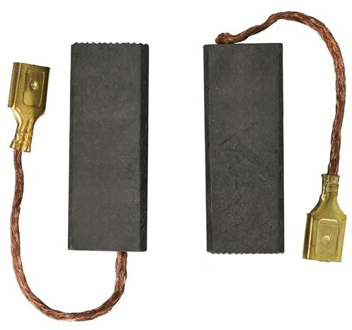vhbw 2X Kohlebürste 29,1 x 10,9 x 5,8 mm kompatibel mit Stihl HLE 71, 71K Elektrowerkzeug, Heckenschere, Kantenschneider