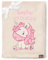 Be Mammy Personalisierte Babydecke mit 3D Applikation Warme Kuscheldecke mit Namen und Geburtsdatum; Perfektes Baby Geschenk; Blanket; Krabbeldecke BE20-280 (Beige - Einhorn)