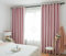 Epinki Vorhang Fenster Wohnzimmer Rose 2er Set, Einfarbig Vorhang Blickdicht Extrabreit, Ösen Verdunkelungsvorhänge Kinderzimmer Polyester für Deko Wohnzimmer, Jeder B 132 x H 160cm