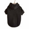 Monkimau Hundepullover Hoodie für kleine bis große Hunde – Warmer Fleece – Herbst- und Winterkleidung – XS bis XXXL – 10 Farben (Schwarz, S)