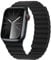 HITZEE Kompatibel mit Apple Watch Armband 49/46/45/44/42/41/40/38mm, Weiches Silikon Magnetische Armbänder Kompatibel für iWatch Ultra 2 Serie 10 9 8 7 SE 6 5 4 (38/40/41/42, Schwarz)