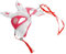 Holibanna tragbare Halbmaske tierische Halbgesichtsmaske Frauen-Maskerade-Maske Osterhasenmaske halloween masken halloweenmaske multifunktionale Partymaske dekorative Tiermaske Plastik Rosa