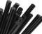 KEILEOHO 400 PCS 7mmx190mm Black Glue Gun Sticks, Hot Melt Glue Sticks for DIY, Craft