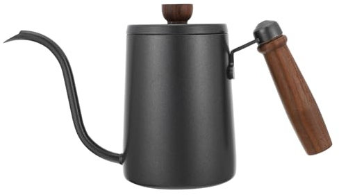 PRETYZOOM Cafetera De Cuello De Cisne Jarra De Café Manual Acero Inoxidable Práctica y Duradera
