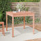 XINCXIN Gartentisch, Outdoor Tisch gartenmöbel Dining Table Tisch Balkon balkontisch wetterfest Geeignet für Living Room Terrace Outdoor Lounge 82,5x82,5x76 cm Massivholz Douglasie