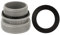 YEAMLTE 4560 Raccord de Pompe à Piscine, 1 PCS Adaptateur Pompe Piscine, Adaptateur Tuyau Piscine, Connecteurs de Tuyau de Piscine 40 mm à 1 1/2, Compatible avec Pompes Filtrantes Intex et Coleman