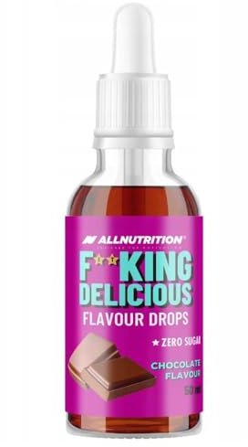 Allnutrition Fitking Delicious Flavour Drops, Chocolate - 50 ml.