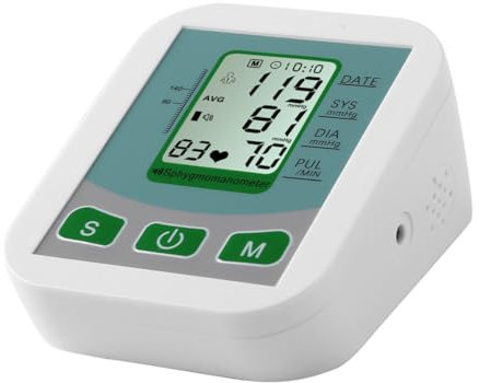 SAFIGLE Digitales Blutdruckmessgerät Am Arm Automatische Maschine Mit Überwachungsfunktion Speicherplätze Und Erkennung Betrieb Mit Aaa-batterien Nicht Enthalten