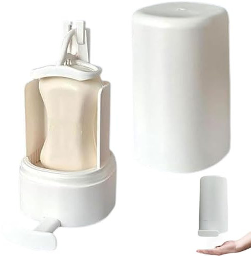 Moulin à savon mural réglable étanche en mousse pour râper et ranger efficacement le savon