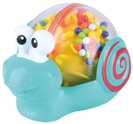 Play rassel schnecke bunt babyspielzeug kunststoff