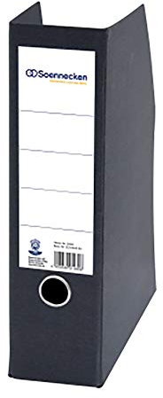 Soennecken Stehsammler 2000 DIN A4 hoch 85mm Hartpappe schwarz