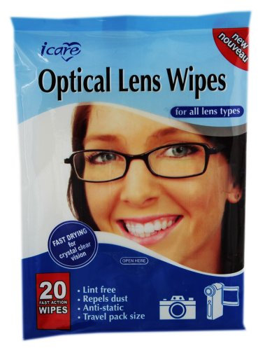 ICARE Wipes Optical Lens