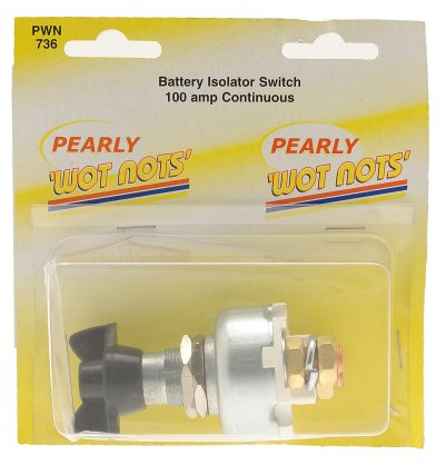 Pearl PWN736 100A Battery Isolator Switch