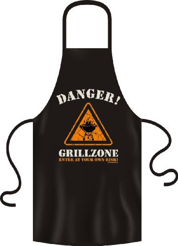 Grillschürze Original Rahmenlos ® Danger Grillzone