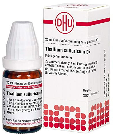 Thallium Sulfuricum D 6 Dilution