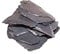 Schiefer Schwarz1 kg Stücke – Ideal für Aquarium für Terrassenbau & Dekoration, Naturschiefer, verschieden Stücke