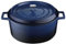 Lava Signature Enameled Cast-Iron Round Dutch Oven - 10-1/2 Quart, Cobalt Blue