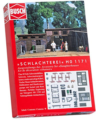 Busch 1171 Ausgestaltungs Set Schlachterei Vehicle