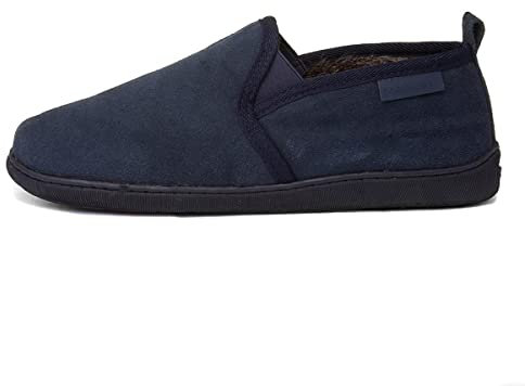 Hush Puppies Men's Arnold Low Top Slippers, Blue Navy Navy, 11 UK