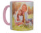PrintedGift Tazza personalizzata in ceramica con la sua foto o scritta - 300 ml, modello Mug - Idea regalo festa della Mamma, festa del Papà, San Valetino - Massima qualità di stampa