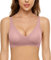 CheChury Soutien Gorge sans Armature Push Up Brassière Femme Sport Confortable Soutien-Gorge pour Quotidien Yoga - Rose - Taille M