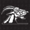 speedwerk-motorwear Ziegenbock Version 1 - Aufkleber, Autoaufkleber, Sticker, Ziege, Geiß, Zicklein, Kitz, Bauernhof, Bock, Tiere, Farmanimals, Farmtiere, Ziegenhirte, (AUCH MIT Wunschname MÖGLICH)