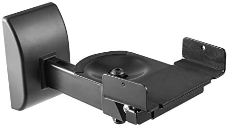 Universal Side Clamping Bookshelf/Studio Monitor Wall Mount Speaker Bracket