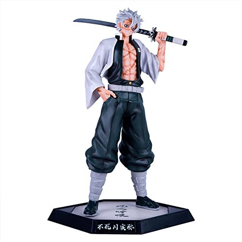 Jilijia Shinazugawa Sanemi-Figur, Statue, 30 cm, Anime-Standposition-Modell, PVC-Figur, Sammlung, Geburtstagsgeschenke für Ornamente, Schreibtischdekoration