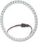 DC 5V WS2812B 45 LEDs Pixel Ring Weiß Pcb adressierbare LED-Module WS2812 IC RGB Vollfarbe Rund LED Kreis