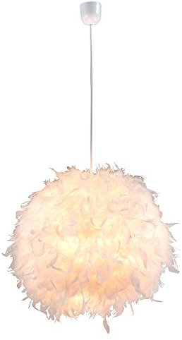 GLOBO Pendel Decken Feder Lampe Fernbedienung Wohn Zimmer Hänge Leuchte im Set inkl RGB LED Leuchtmittel