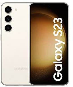 Samsung Galaxy S23 5G 256GB, Cream - Unlocked (Renewed)