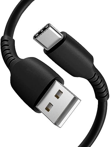 iPro Accessories Charging Cable For Moto G15 G55 G85 G 2025 G Power 2025 G24 G54 Edge50 G14 Charger Cable, Type C Fast Charging Cable [1 Metre] 2.4A USB, USB-A to USB-C Charging Cable (BLACK)