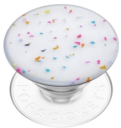 PopSockets Phone Grip with Expanding Kickstand, Adhesive Grip - PopOut Circus Regrind White