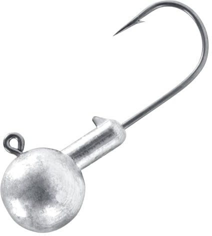 Alwonder 10pcs Jig Heads Hooks Sharp Hooks for Soft Lure Fishing for Bass Trout Freshwater Saltwater Jig Head in Different Weights for Choice 7g