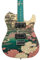 Lindo Koya E-Gitarre, Composite-Hals, leuchtende Einlagen, japanische Wildnis-Grafikkunst-Finish