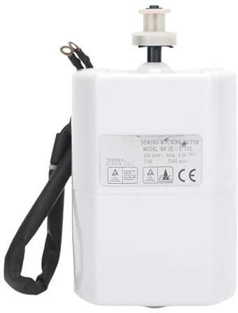 Nähmaschinenmotor 70W, 5500 U/min Servomotor | Kompatibel mit bekannten Marken, präzise Steuerung für gerade Nähte und Knopflöcher
